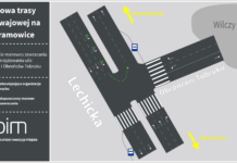 Wprowadzenie możliwości zawracania na skrzyżowaniu Lechicka/Obrońców Tobruku