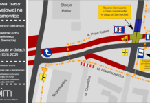 Zmiany organizacji ruchu na ul. Sarmackiej, al. Praw Kobiet oraz na skrzyżowaniu ul. Lechickiej i Naramowickiej
