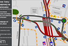 Ul. Lechicka ponownie dwukierunkowo przejezdna pod wiaduktami