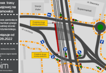 Wyłączenie z ruchu fragmentu ciągu pieszo-rowerowego nad ul. Lechicką